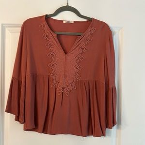 Miami Brand women’s top with bell sleeves
